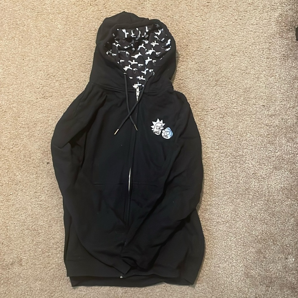 Daylight Curfew Rick and Morty X Run the Jewels Collectors Zip Up Hoodie Medium